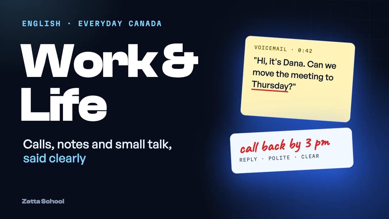 English for Canadian Work and Life